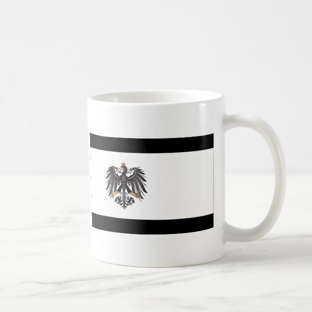 Preussen (1892-1918) Prussia Flag Coffee Mug (Right)