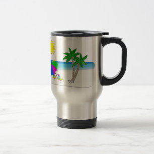 Preuve orientée de flaque de tasses de café de