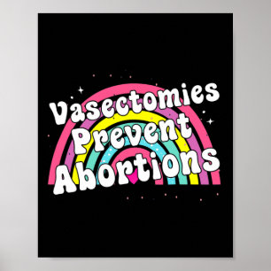 Prevent Abortions Feminist Funny Pro Choice  Poster
