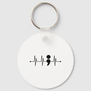 Prevention Mental Health Awareness Gift Keychain