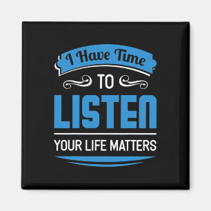 Prevention Mental Health Counsellor And Design Magnet