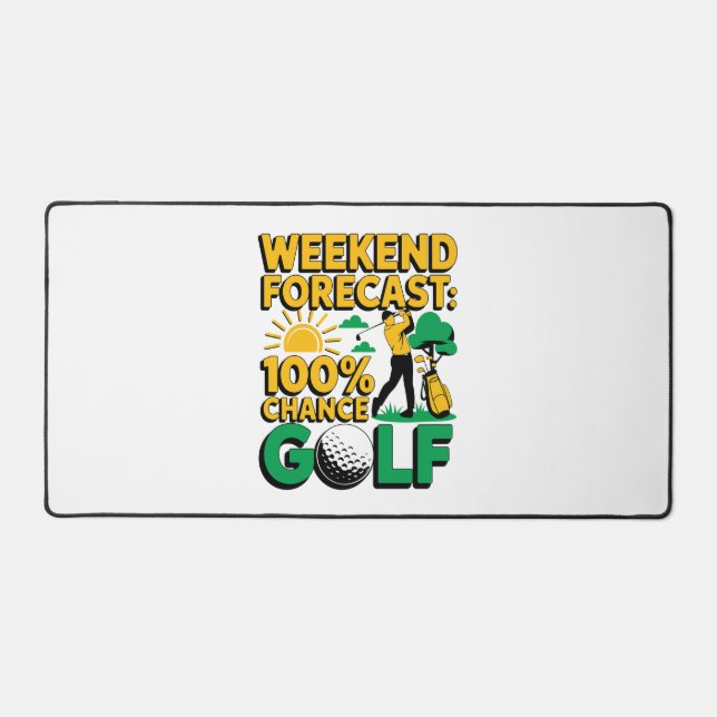 Prévision de fin de semaine 100% Chance de golf (Recto)