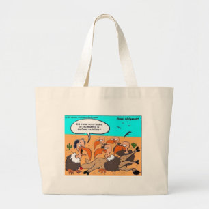 Prey Bird In Heaven Funny Tees Gifts Collectibles Large Tote Bag