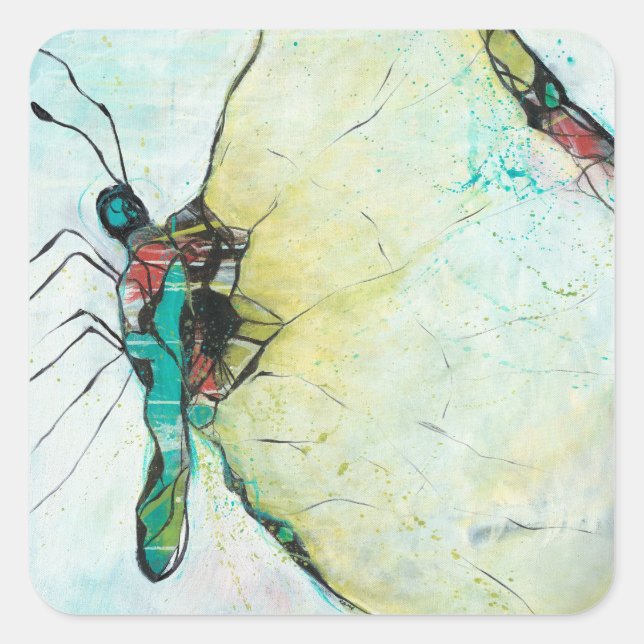 Priamus Square Sticker (Front)