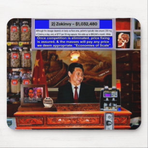 Price fixing mouse pad