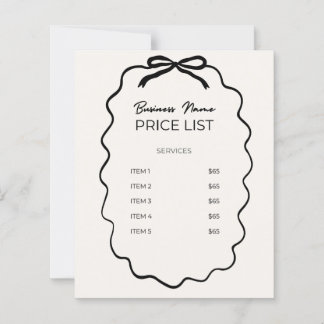 Price List