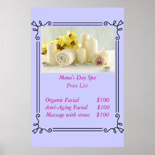 Price List Poster