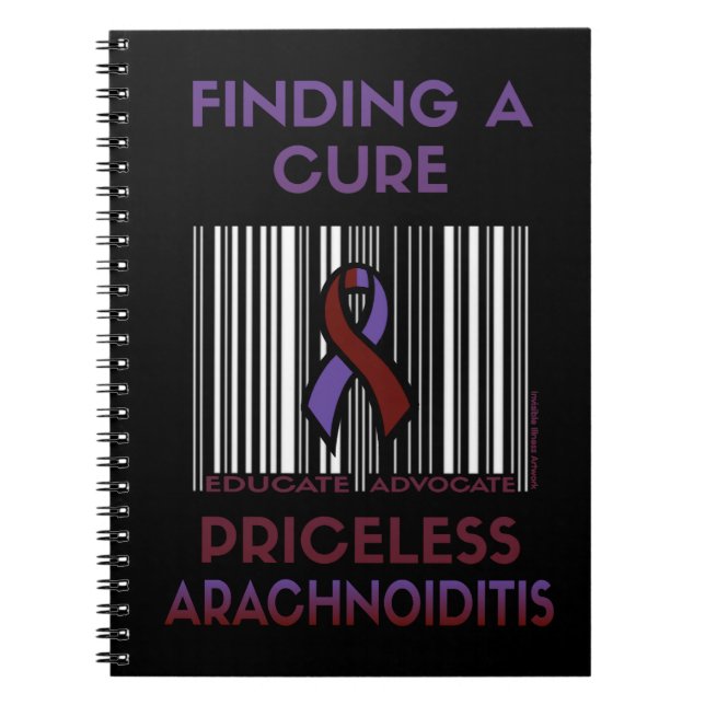 Priceless...Arachnoiditis Notebook (Front)