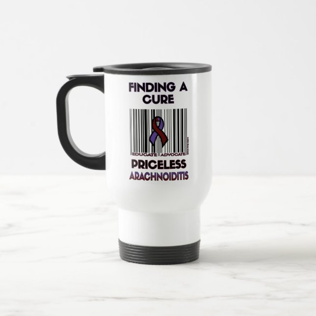 Priceless...Arachnoiditis Travel Mug (Left)