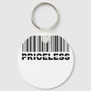 priceless barcode keychain
