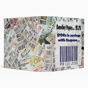 Priceless Coupon Binder Organizer Extreme Coupons