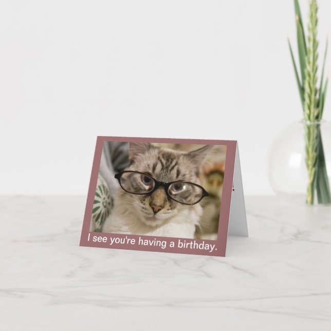 Priceless Expression Birthday Wishes Card (Front)
