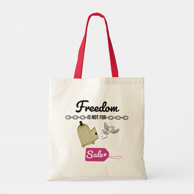 Priceless Freedom |  Tote Bag (Back)