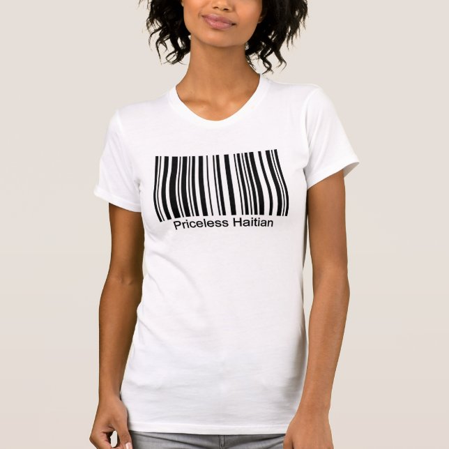 priceless Haitian T-shirt (Front)