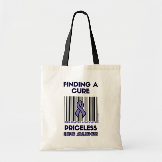 Priceless...Lupus Tote Bag (Front)