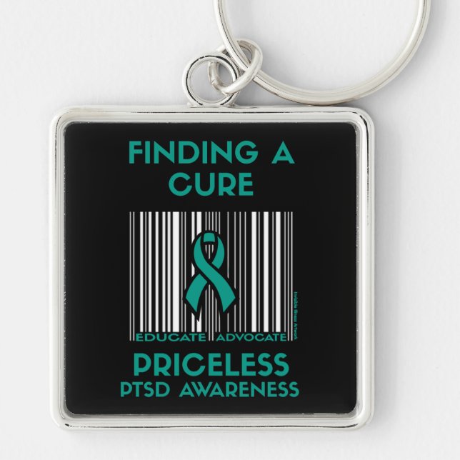Priceless...PTSD Keychain (Front)