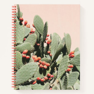 Prickley Pear Cactus Notebook