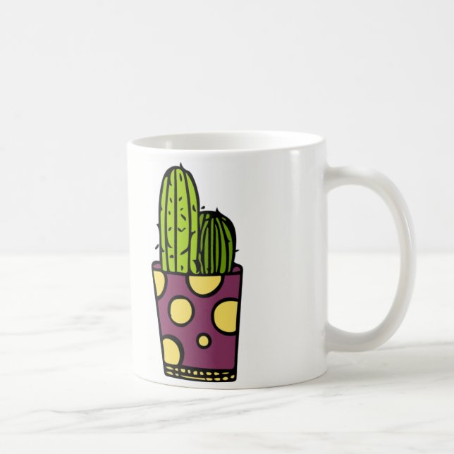 Prickly Before Coffee - Coffee Mug (Right)