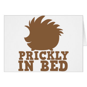 prickly in bed