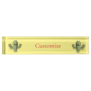 Prickly Irate Cactus Thunder_Cove Nameplate