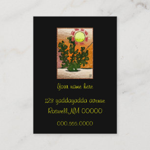 prickly pear business card