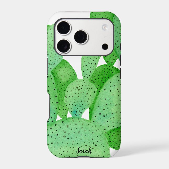 Prickly Pear Cactus Script Personalized (Back)