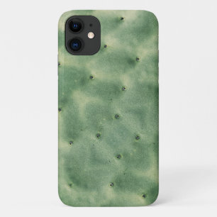 Prickly Pear Texture Pale Green iPhone 11 Coque
