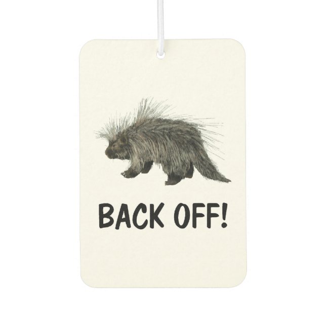 Prickly Porky Air Freshener (Front)