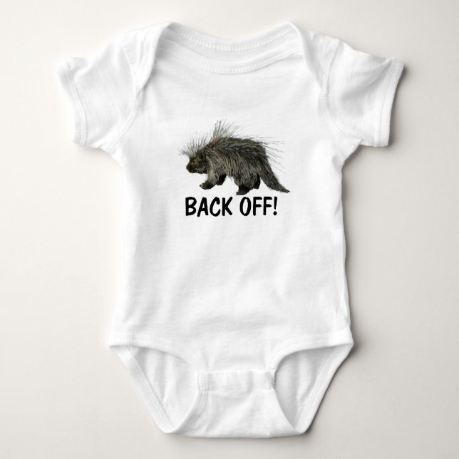 Prickly Porky Baby Bodysuit (Front)