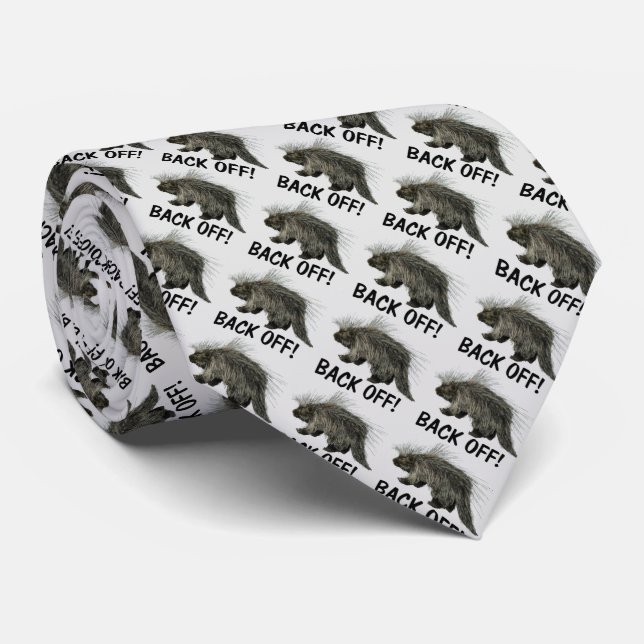 Prickly Porky Tie (Rolled)