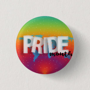 Pride 1 Inch Round Button