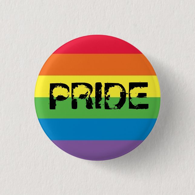 PRIDE 1 INCH ROUND BUTTON (Front)