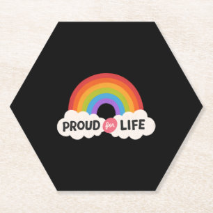 PRIDE 2023 Wall Art Home Decor HECKINFAROUT Stic Paper Coaster
