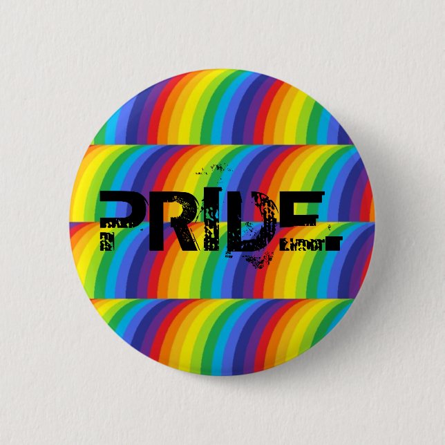 PRIDE. 2 INCH ROUND BUTTON (Front)