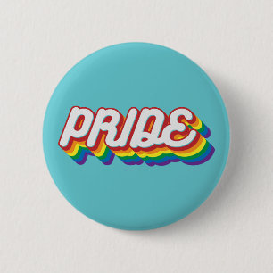 Pride   70's Style 2 Inch Round Button