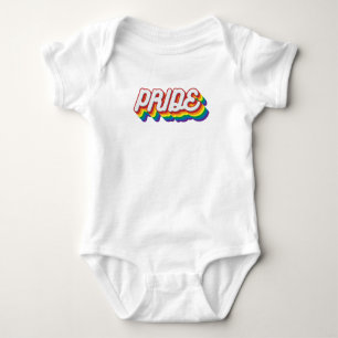 Pride   70's Style Baby Bodysuit