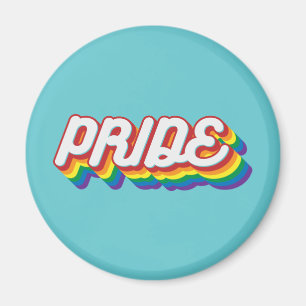 Pride   70's Style Magnet