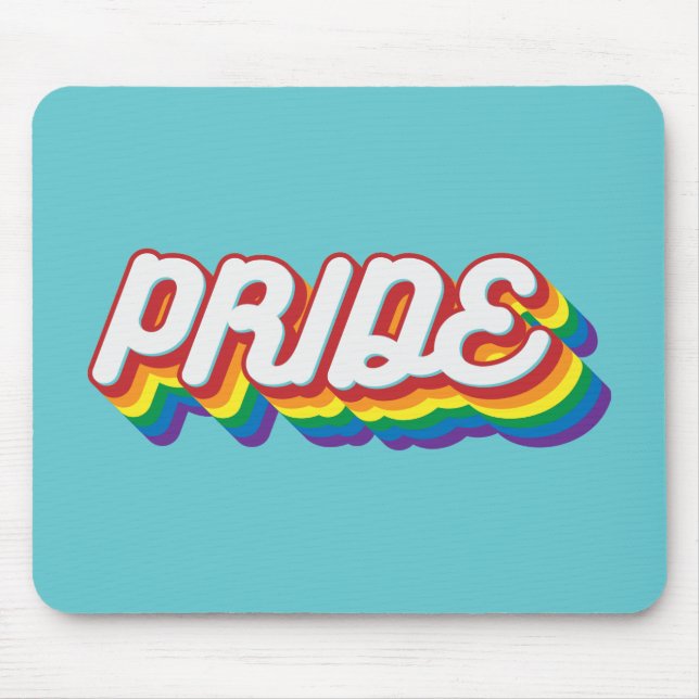 Pride | 70's Style Mouse Pad (Front)