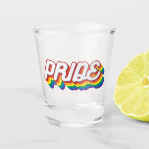 Pride   70's Style Shot Glass
