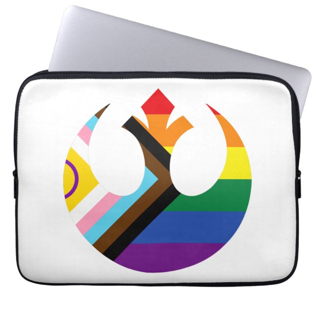 Pride Alliance Laptop Case (Front)
