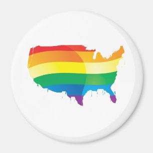 PRIDE AMERICA MAGNET