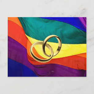 Pride and Marriage Postcard