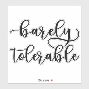 Pride And Prejudice - Barely Tolerable I