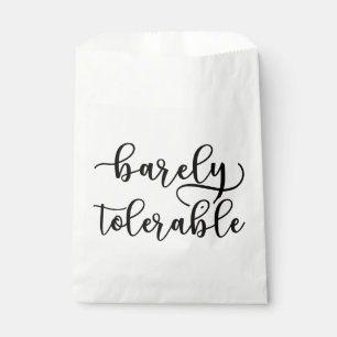 Pride And Prejudice - Barely Tolerable I Favour Bag