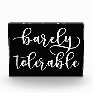 Pride And Prejudice - Barely Tolerable I Photo Block