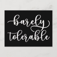 Pride And Prejudice - Barely Tolerable I