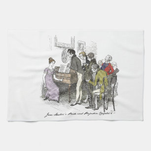 Pride and Prejudice chapter 6 Kitchen Towel