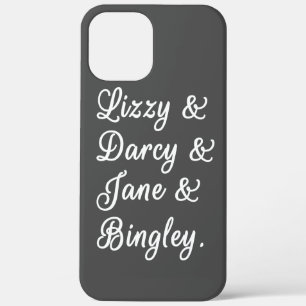 Pride and Prejudice Couples II iPhone 12 Pro Max Case