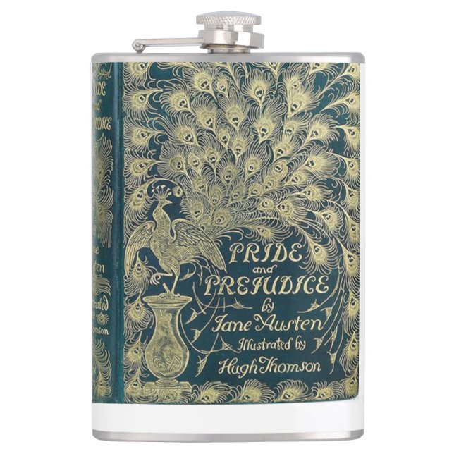 Pride and Prejudice flask (Front)