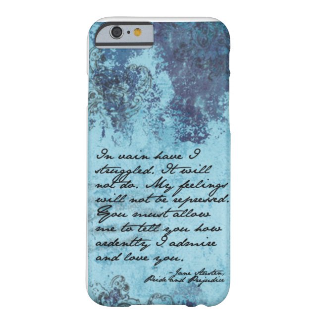 Pride and Prejudice iPhone 6 case (Back)